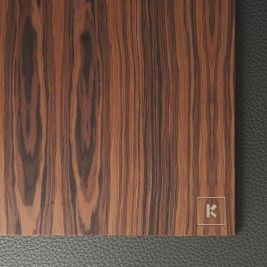 Use to santos rosewood veneer matte