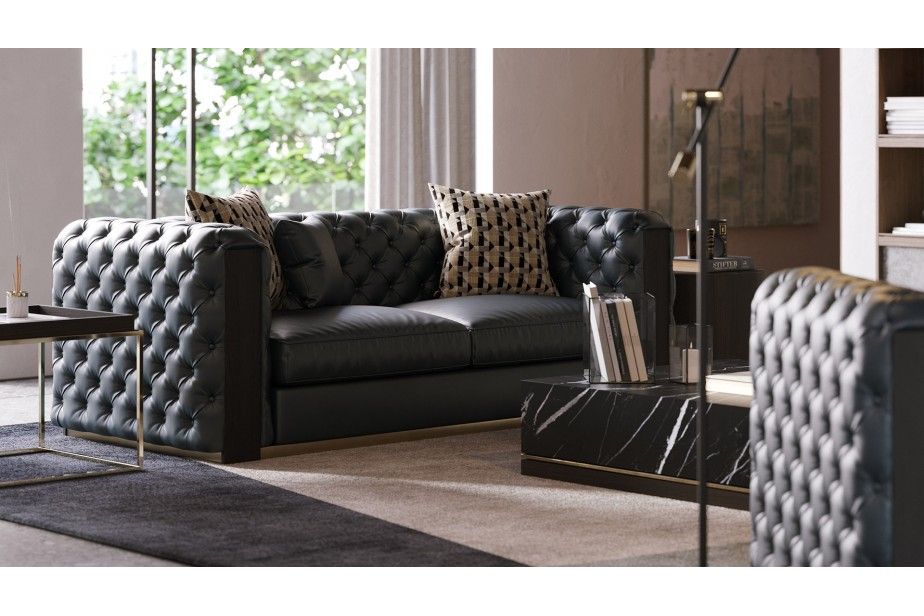 Vivré Living Room – Decadent Details and Luxe Furniture
