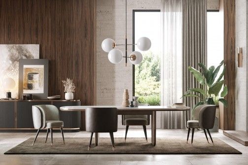 Welcoming Dining Room in Neutral Colours