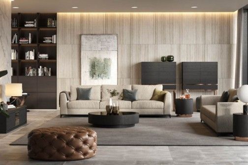3 Living Room Interiors in Neutral Colours