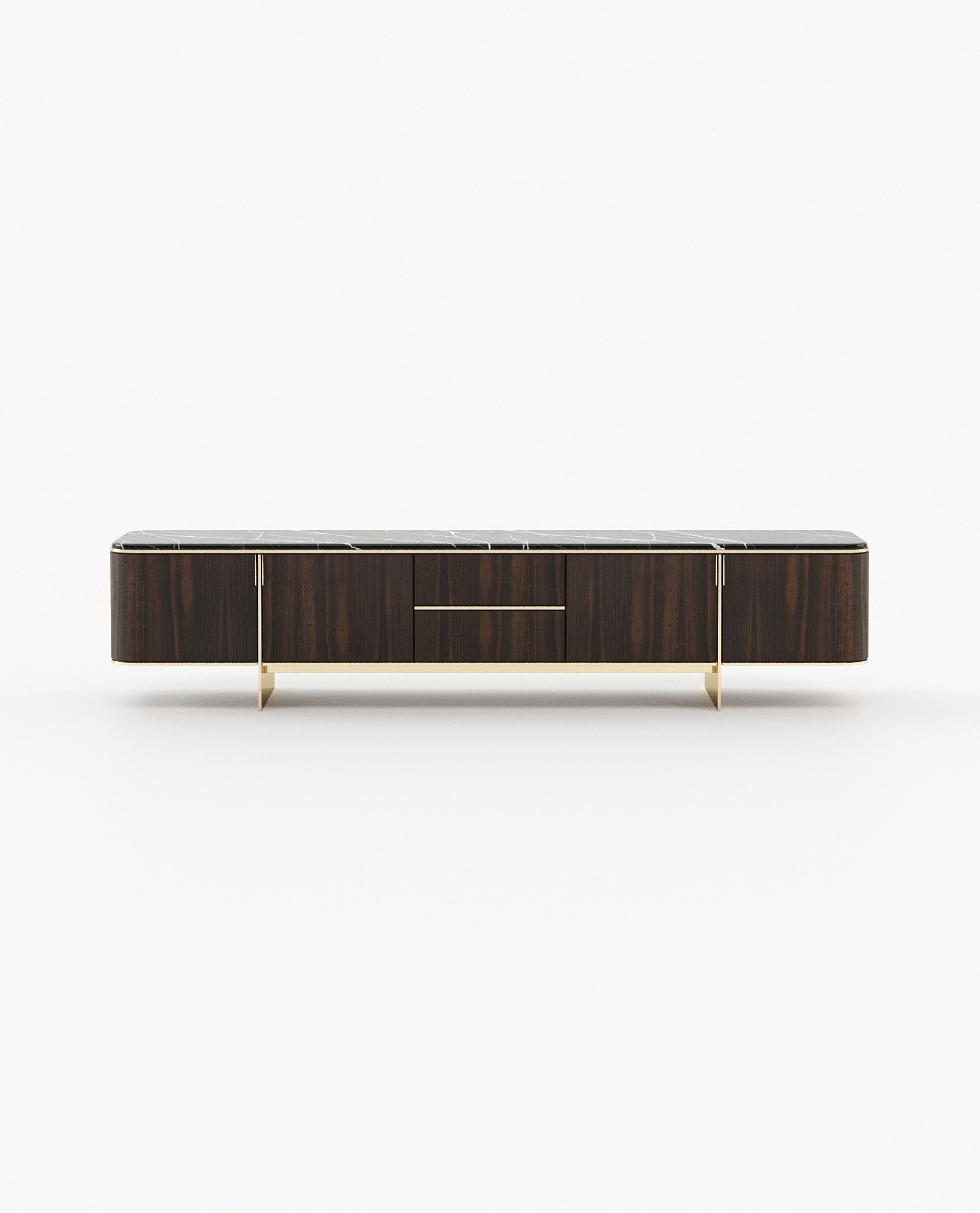 Base Tv Dean 2 Gavetas E 4 Portas