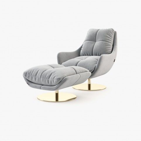 Sophia Armchair with Ottoman