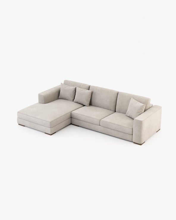 Sofá Grey Com Chaise Sofá Grey Com Chaise