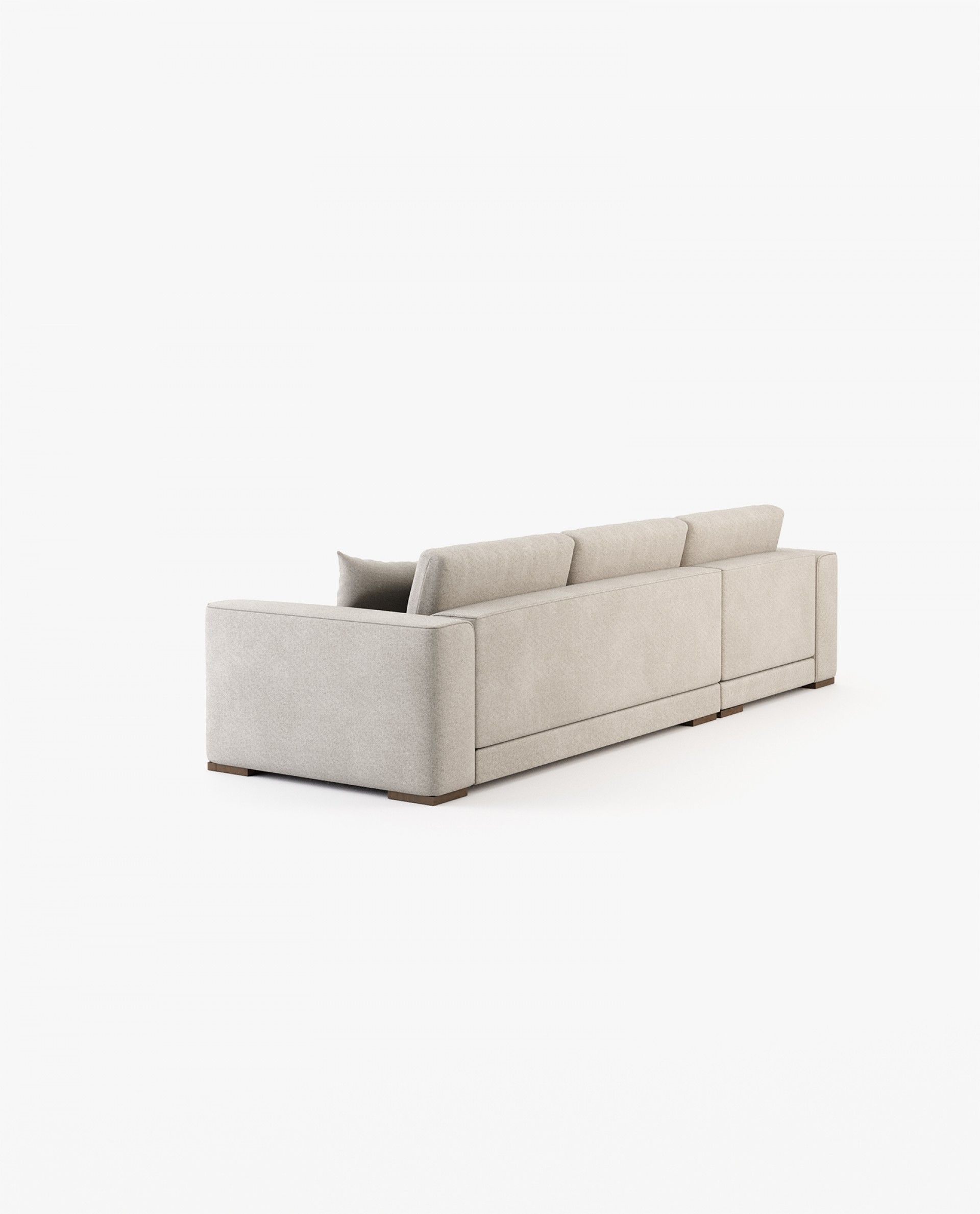 Sofá Grey Com Chaise