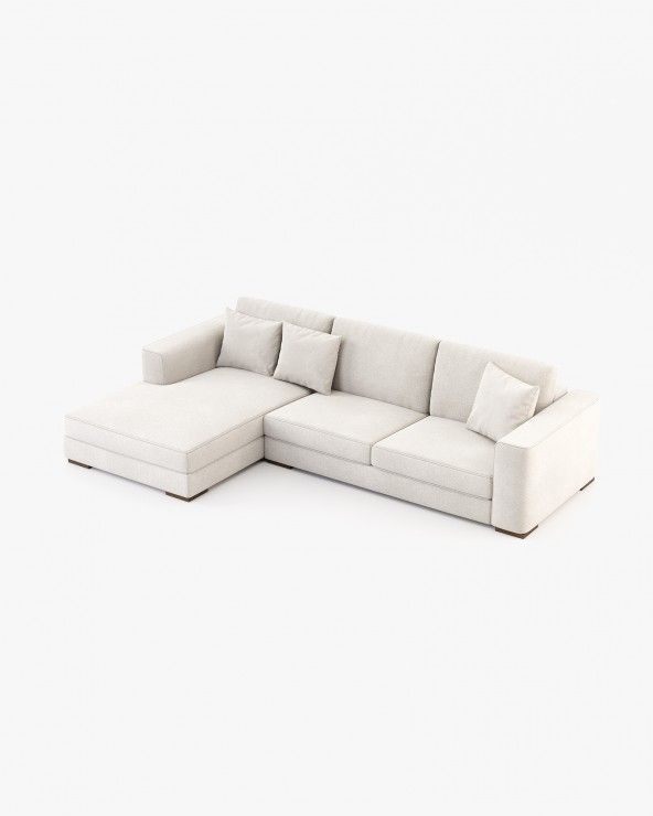 Sofá Grey com Chaise Sofá Grey com Chaise