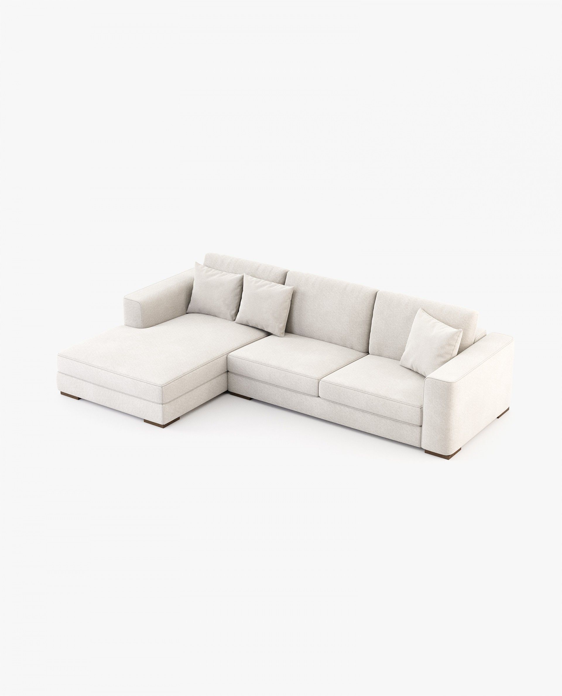 Sofá Grey Com Chaise