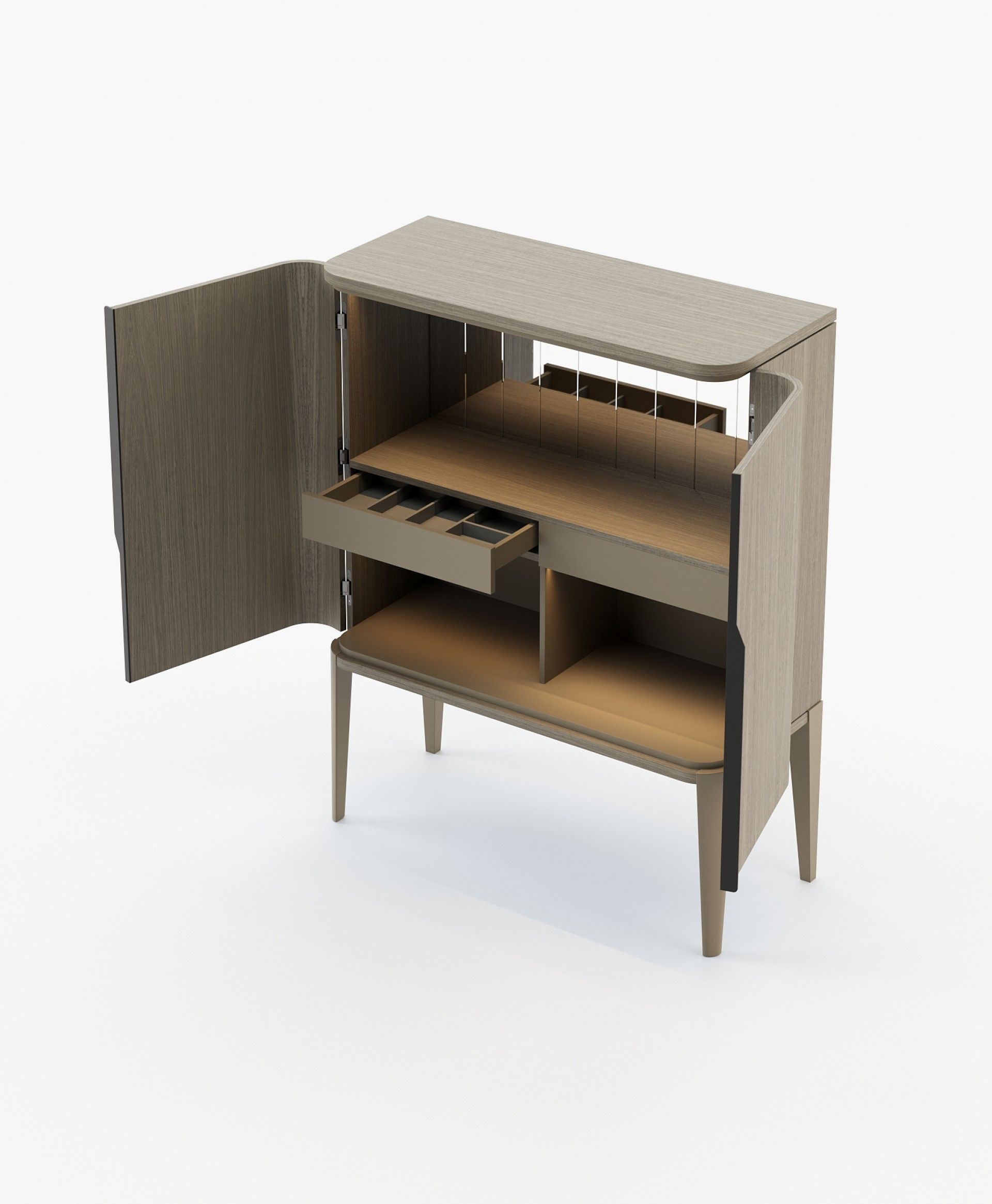 Alvar Bar Cabinet