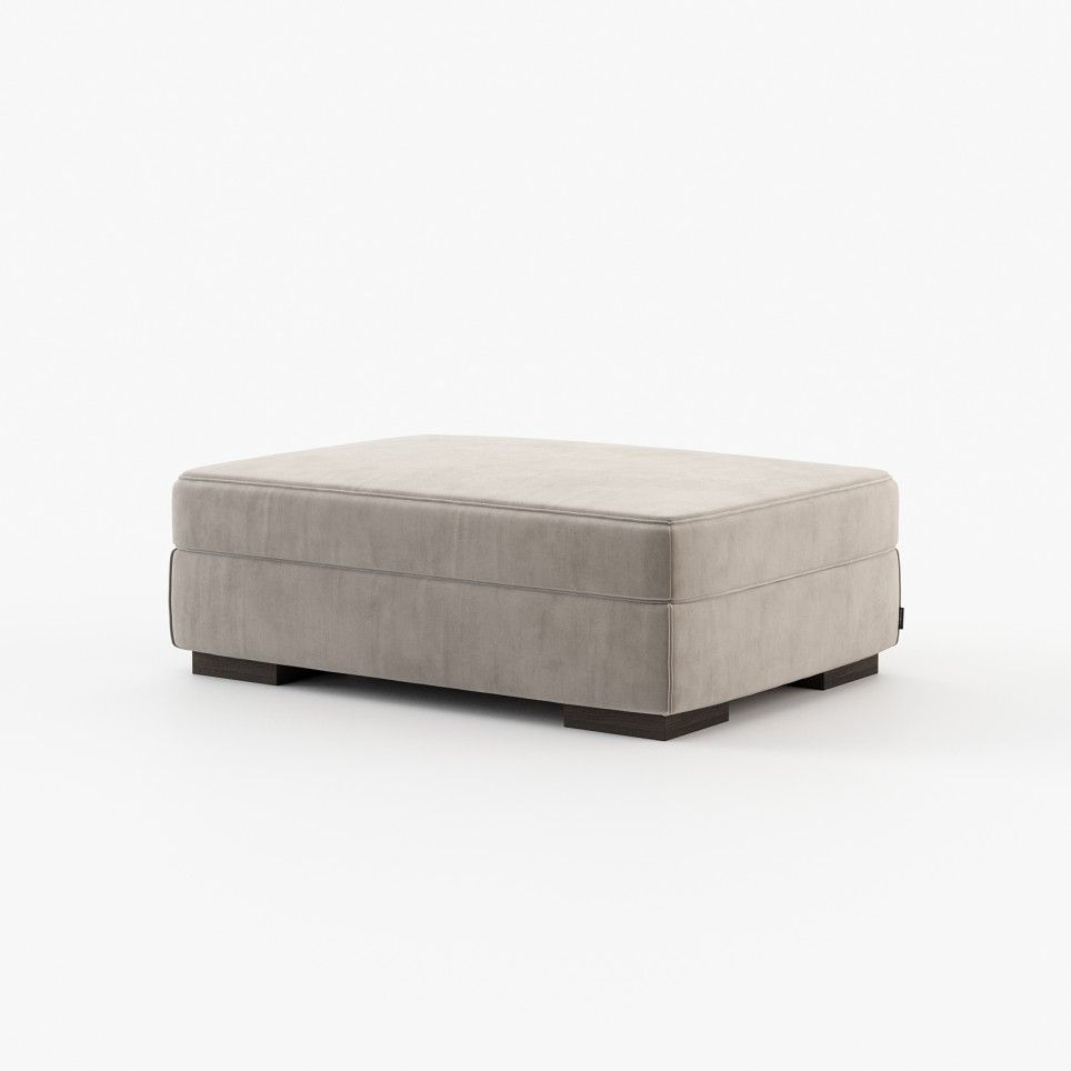 Grey Pouf Grey Pouf
