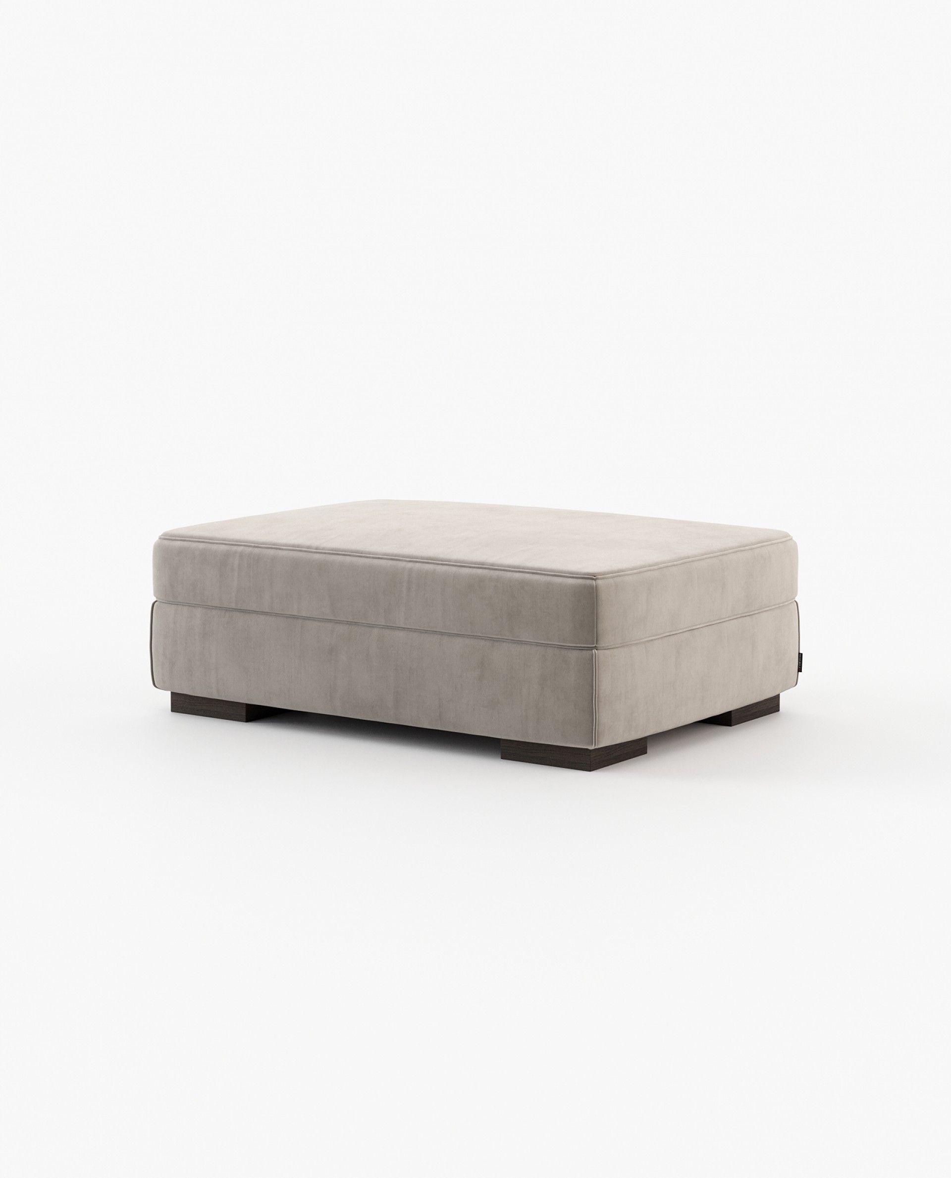 Grey Pouf