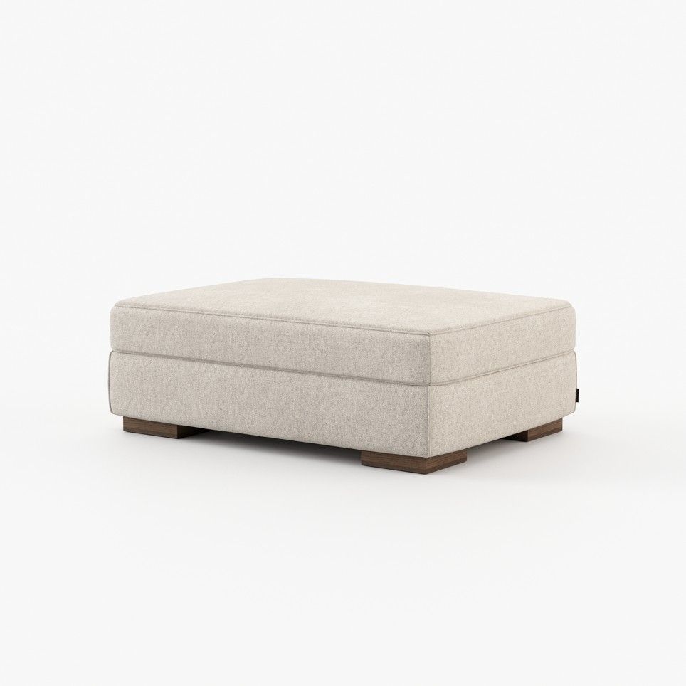 Grey Pouf