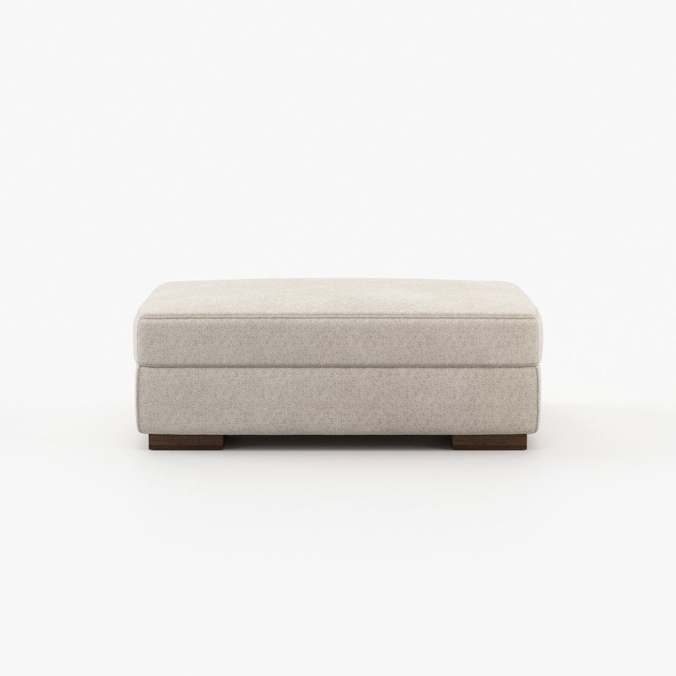 Grey Pouf