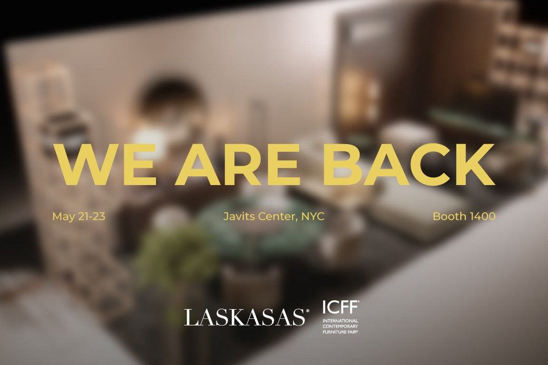 ICFF IS BACK | COME JOIN US IN NEW YORK