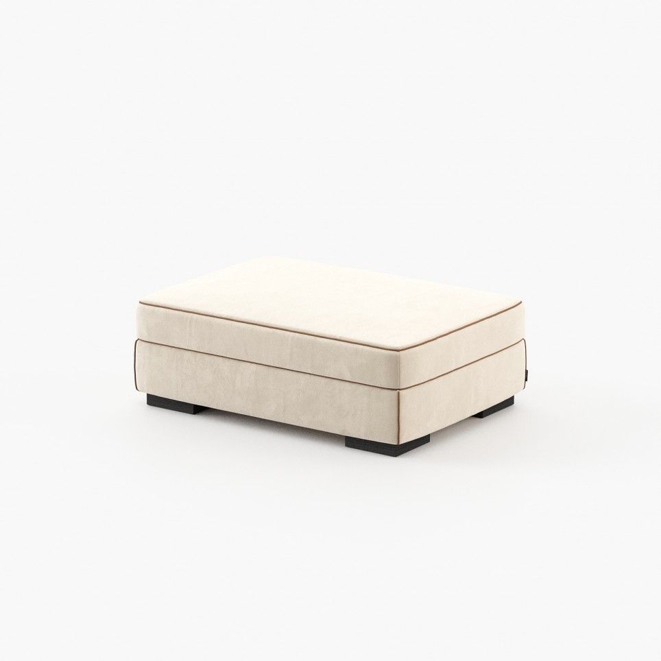 Grey Pouf