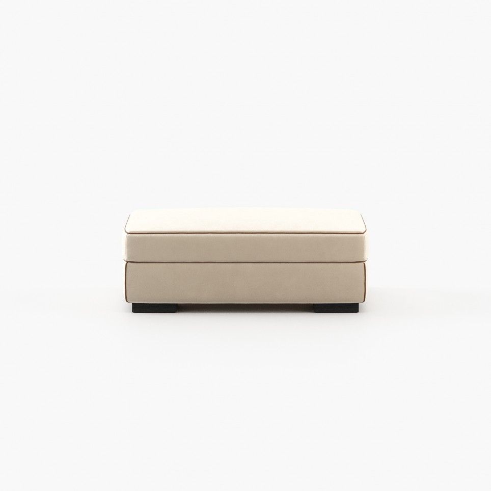 Grey Pouf