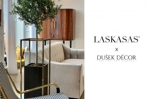Laskasas x Dušek Décor: A Partnership of Timeless Elegance