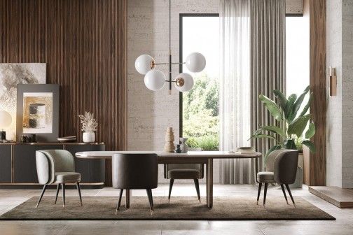Welcoming Dining Room in Neutral Colours