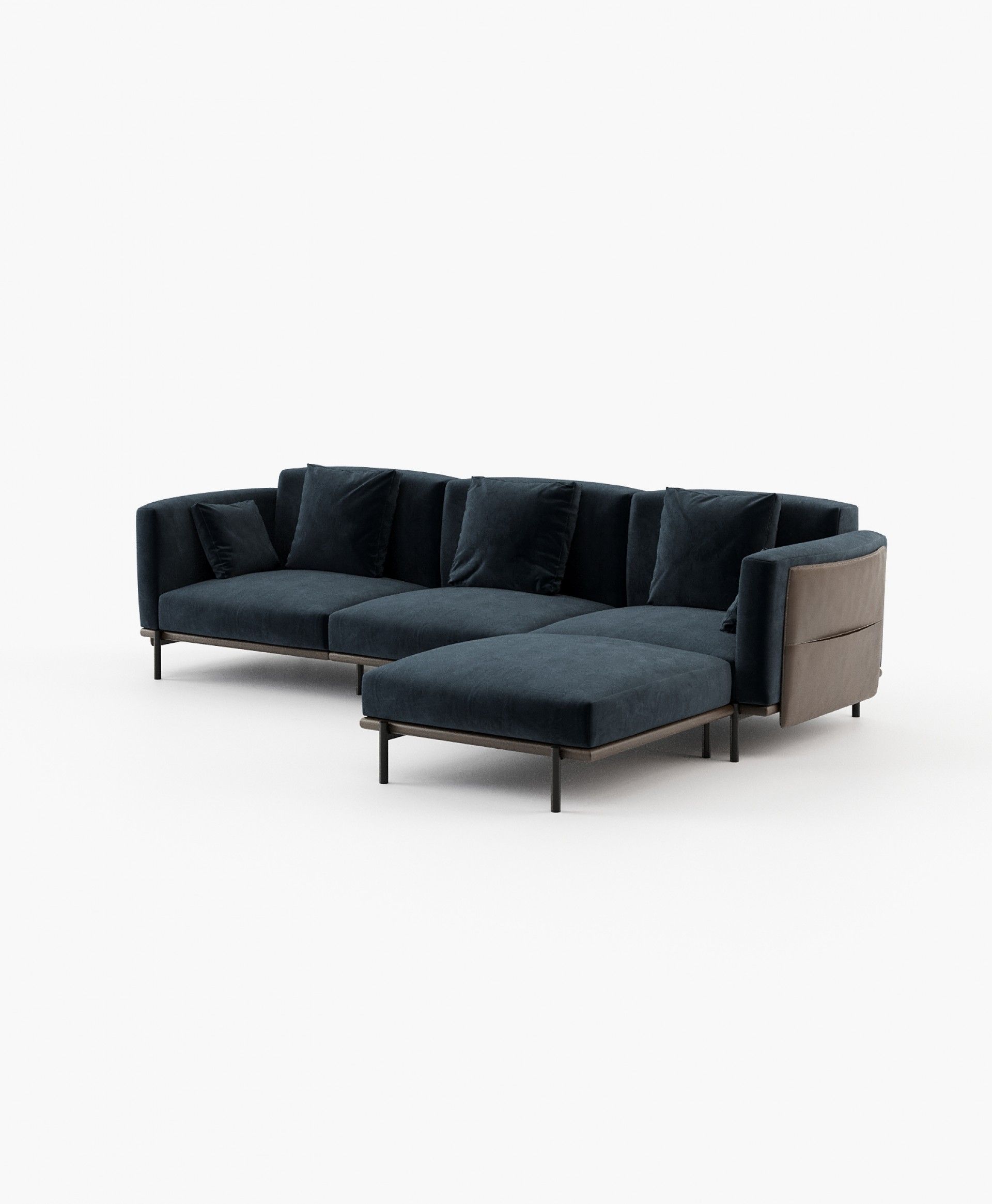 Foster Sofa Modular With Chaise