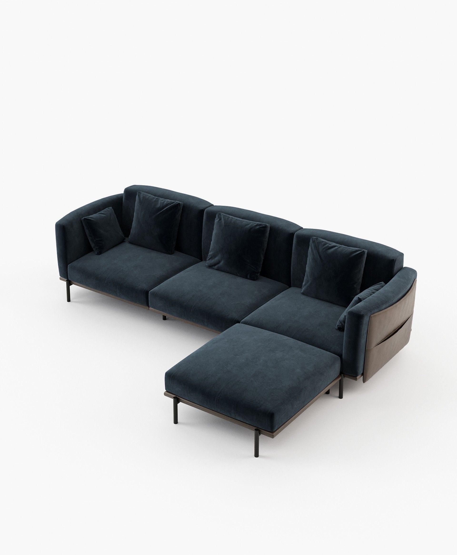 Foster Sofa Modular With Chaise