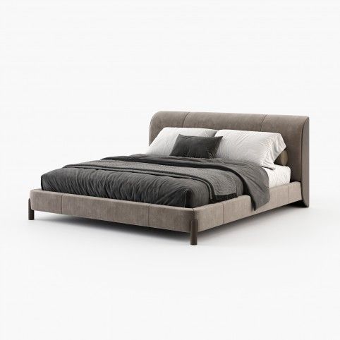 Gray Bed