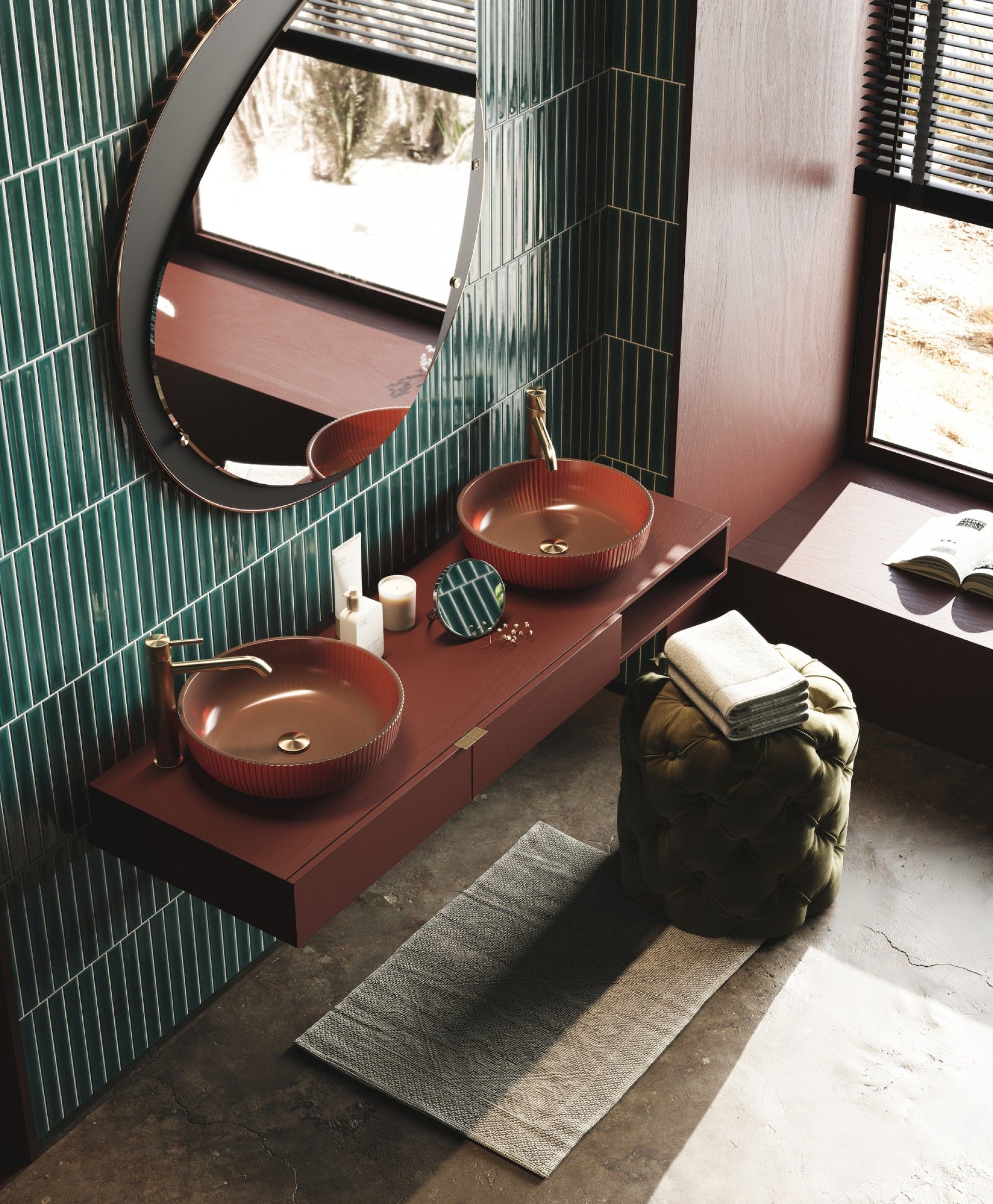 Set of 3 Parma Bath Towels