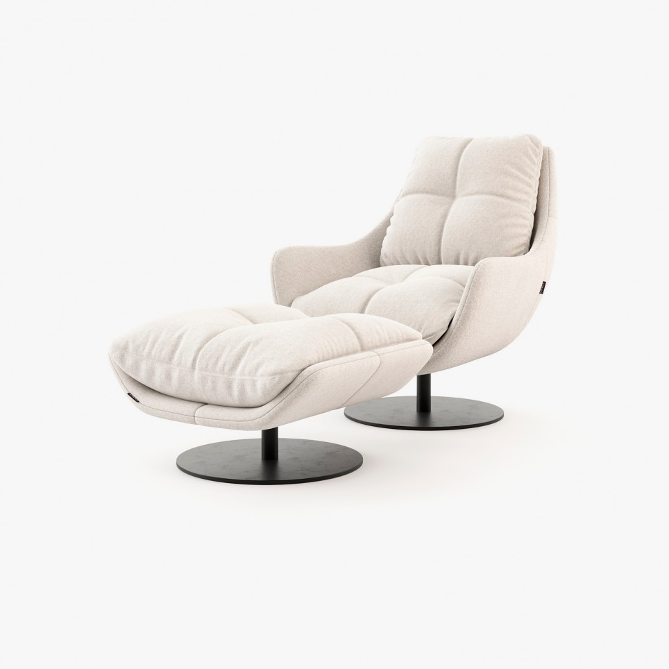 Sophia Armchair With Ottoman