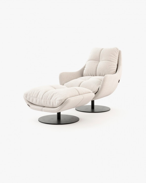 Sophia Armchair with Ottoman