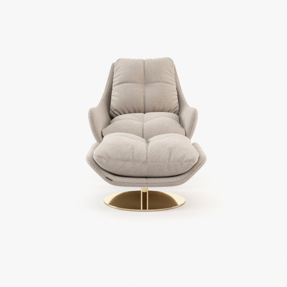 Sophia Armchair With Ottoman