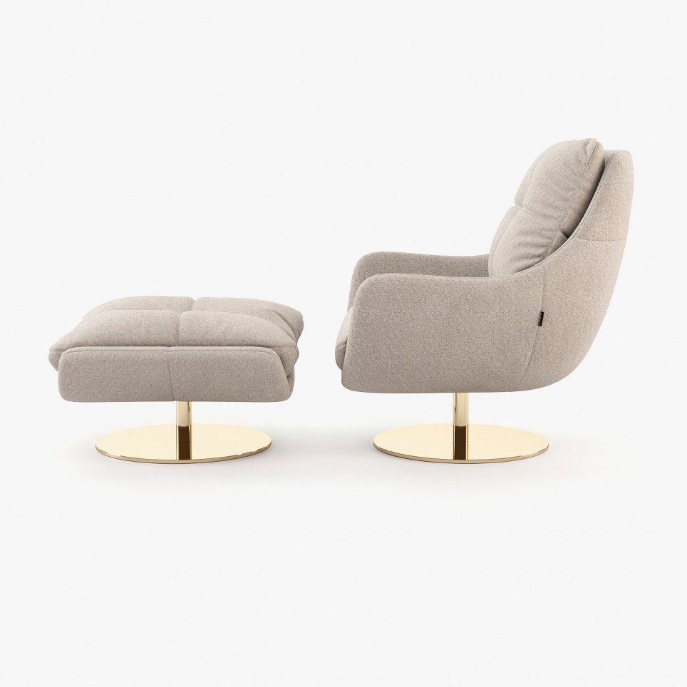 Sophia Armchair With Ottoman