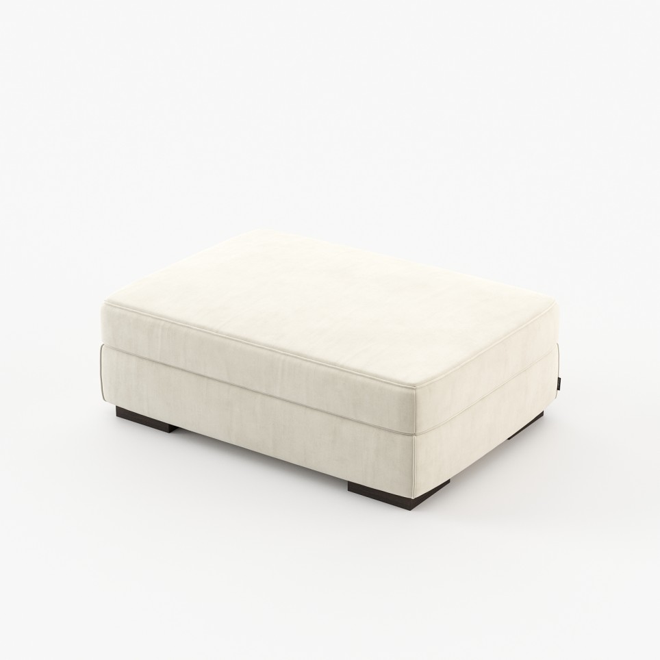 Grey Pouf Grey Pouf
