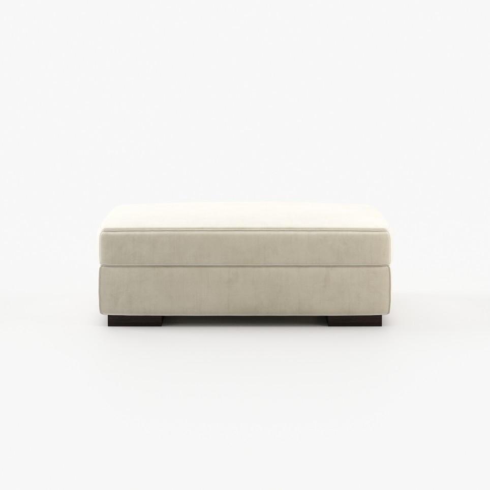Grey Pouf Grey Pouf