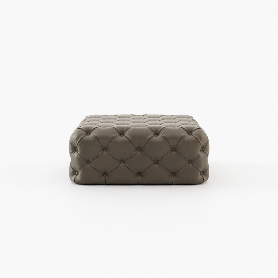Square Bur Pouf Square Bur Pouf