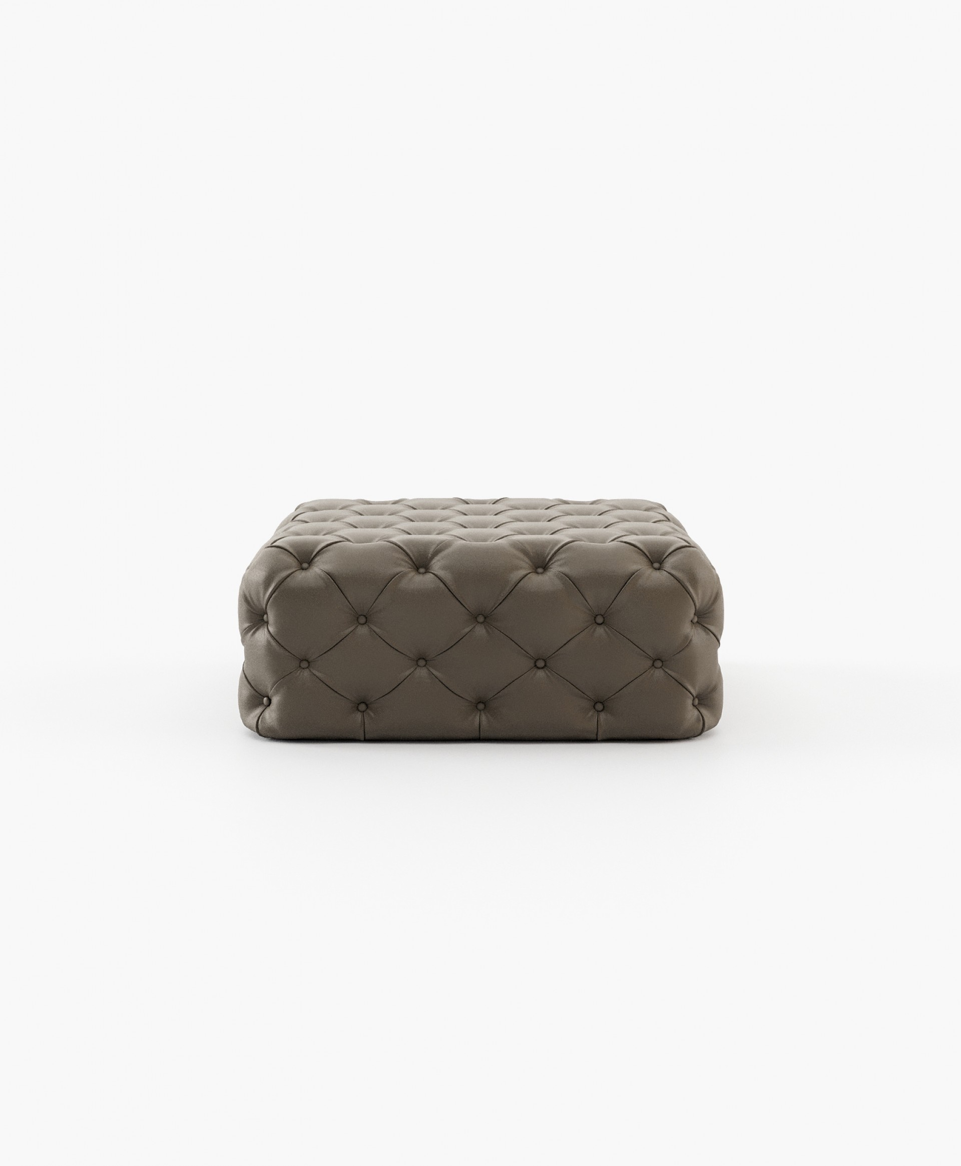 Square Bur Pouf