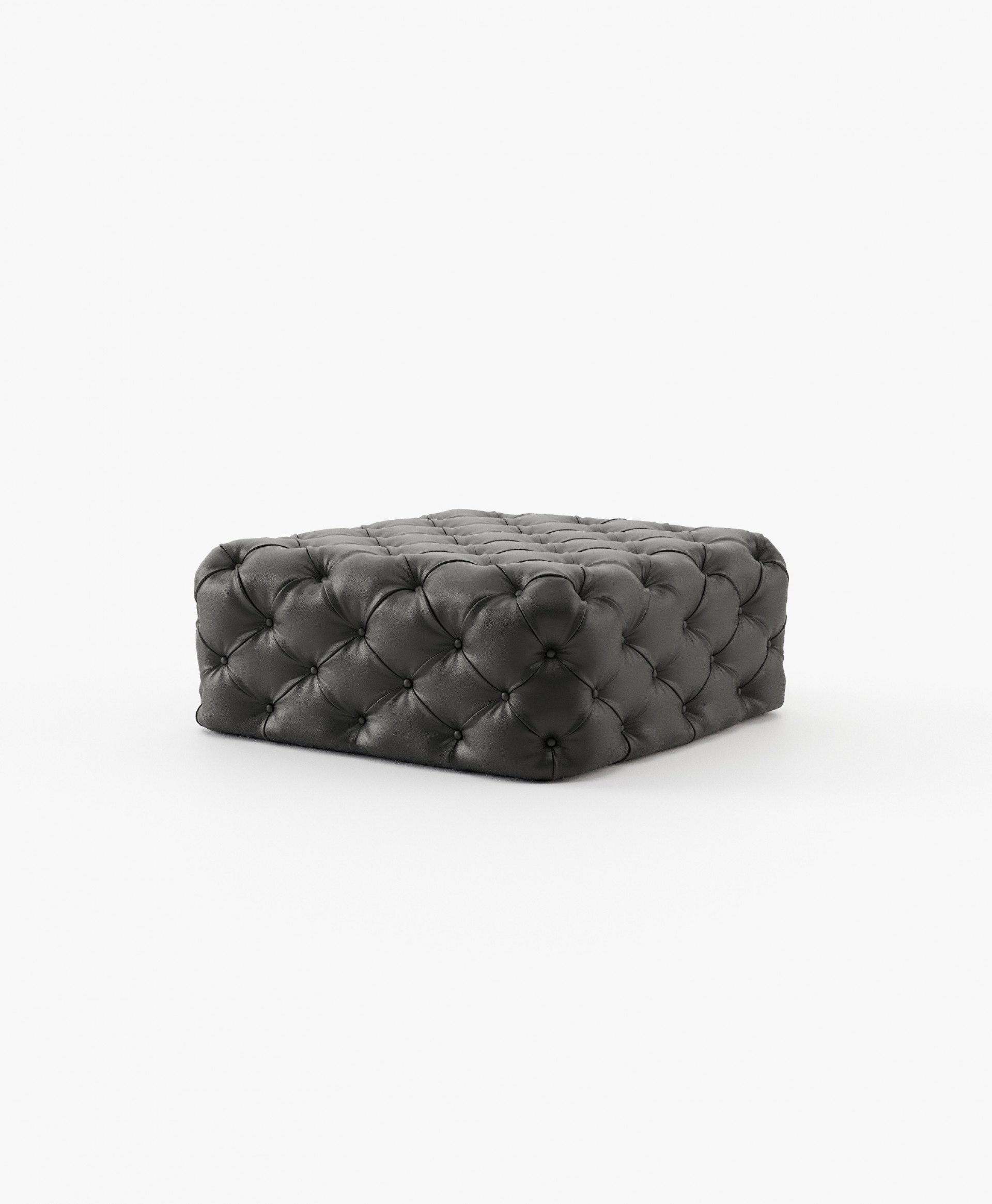 Square Bur Pouf