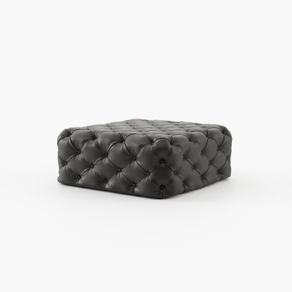 Square Bur Pouf Square Bur Pouf