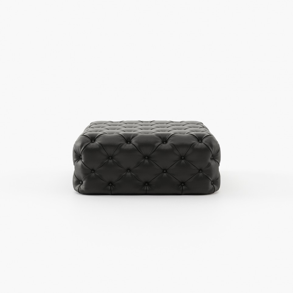 Square Bur Pouf Square Bur Pouf