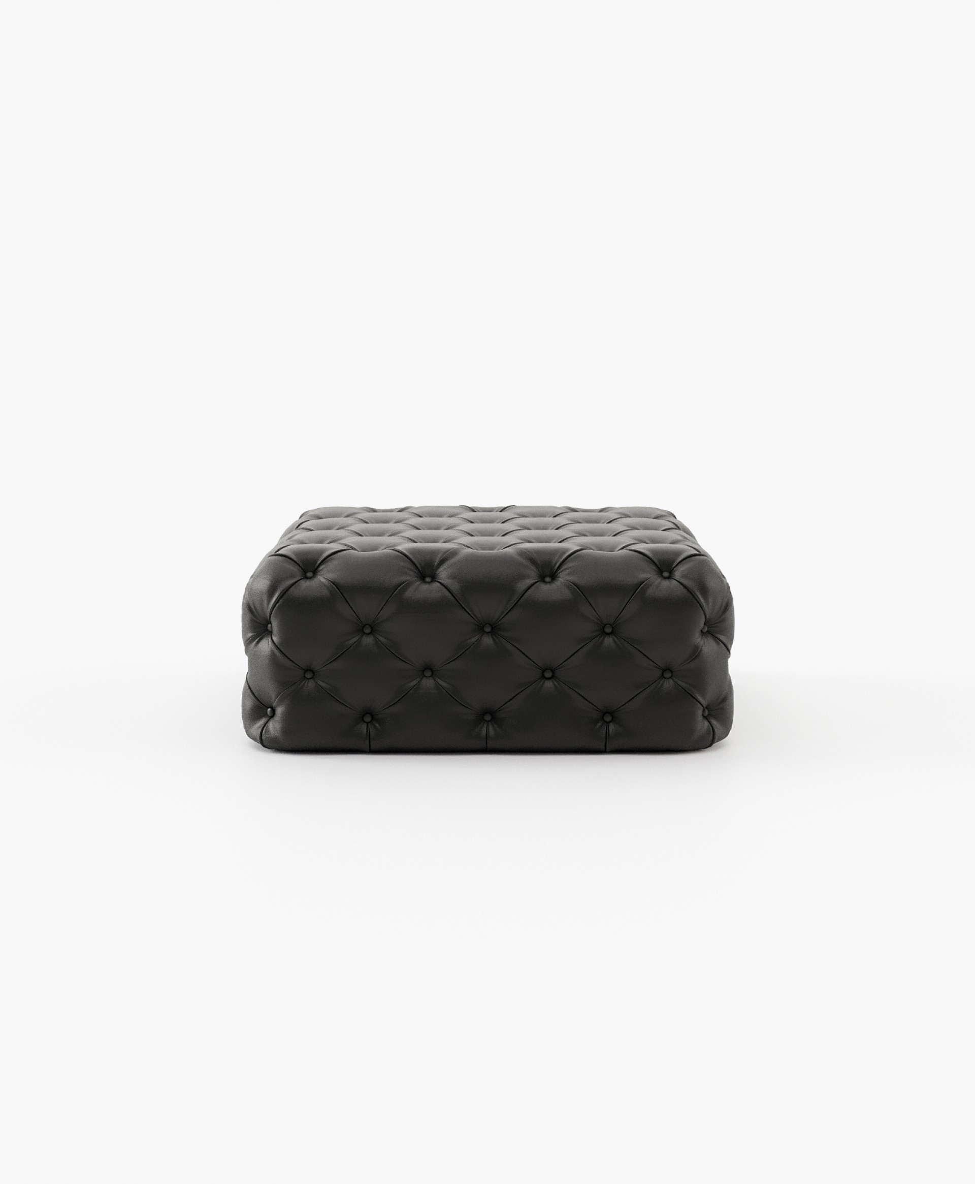 Square Bur Pouf