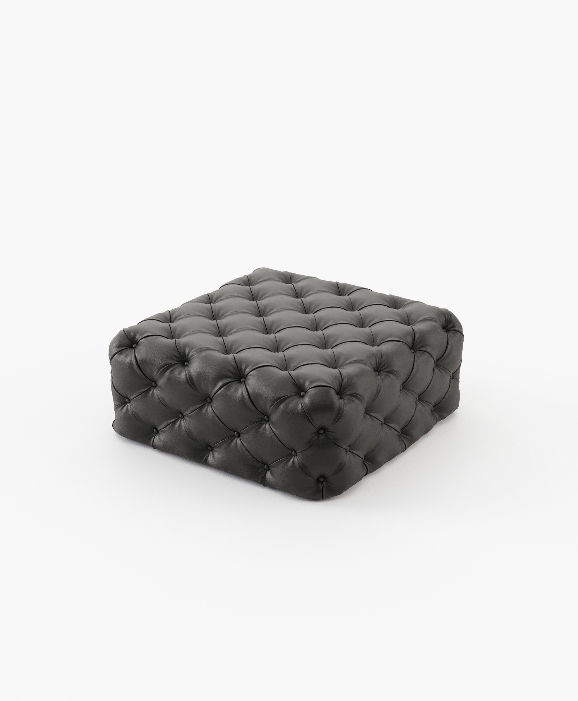 Square Bur Pouf
