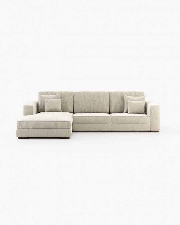 Sofá Grey com Chaise Sofá Grey com Chaise