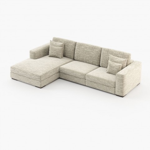 Grey Sofa With Chaise Longue