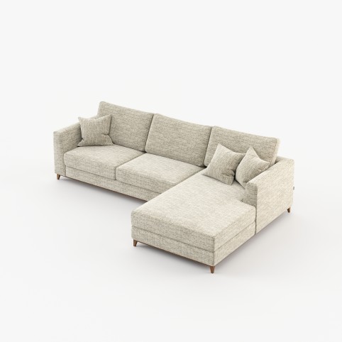 London Sofa With Chaise Longue
