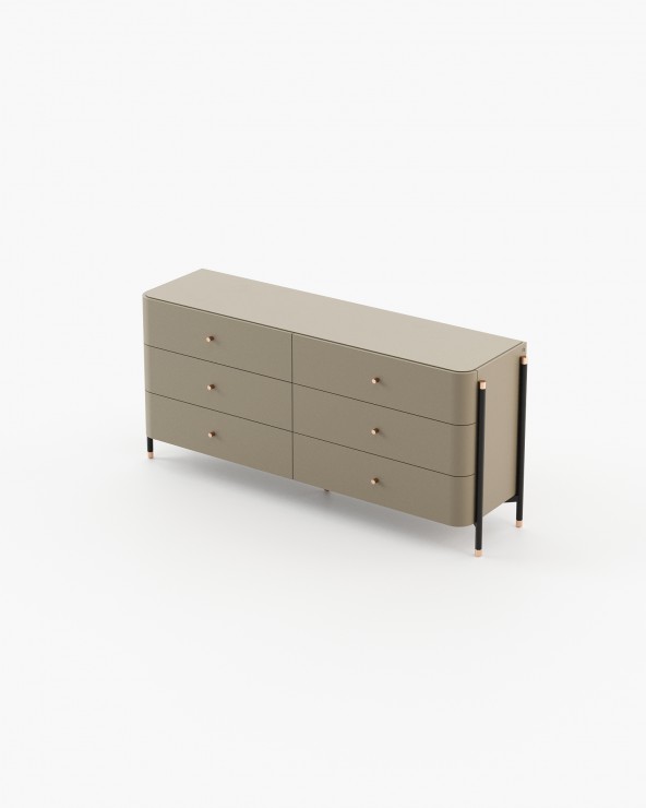 Cómoda Rosie 6 Gavetas Cómoda Rosie 6 Gavetas