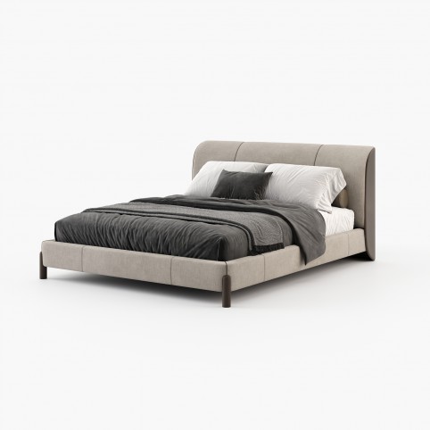 Gray Bed