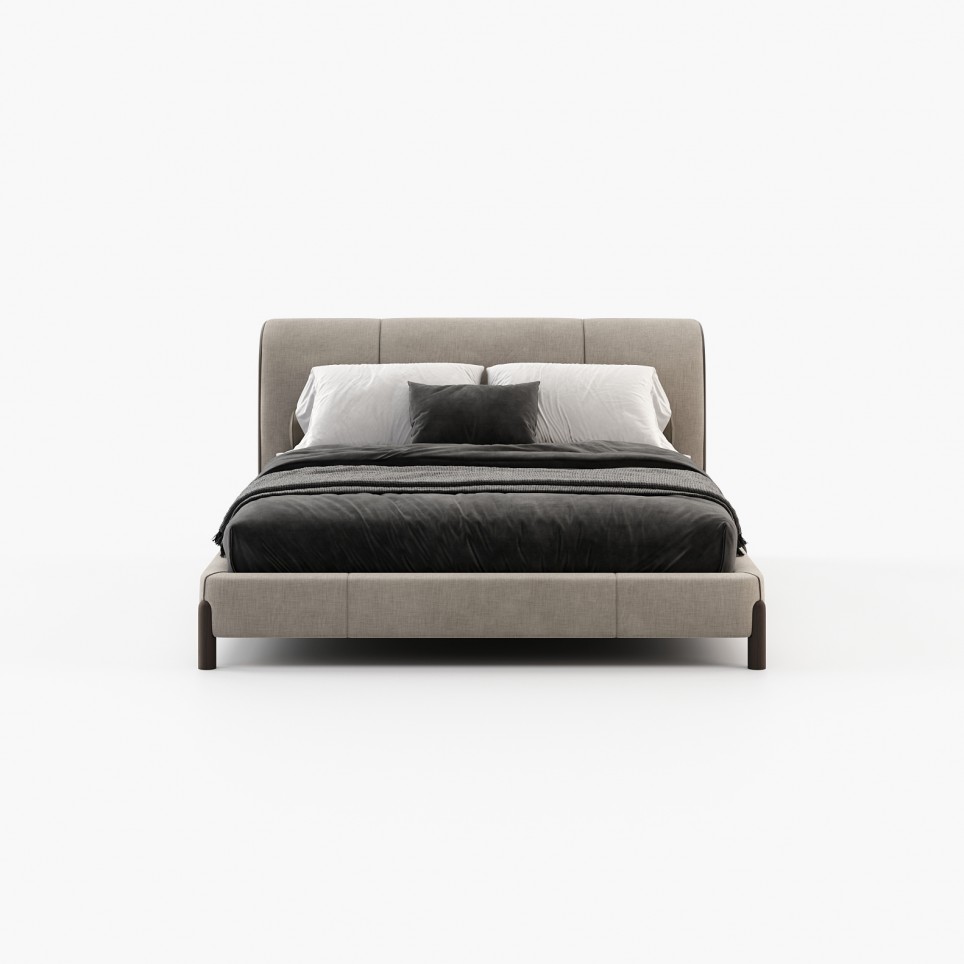 Gray Bed