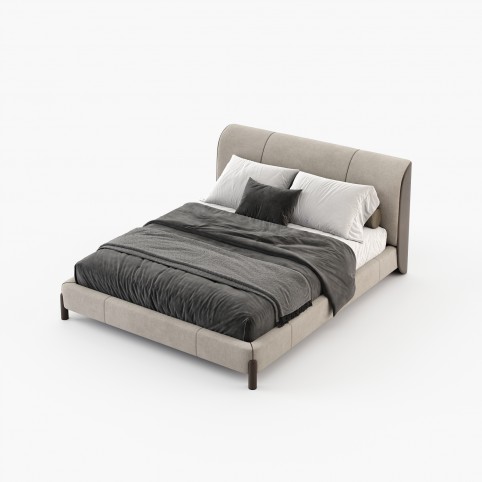 Gray Bed