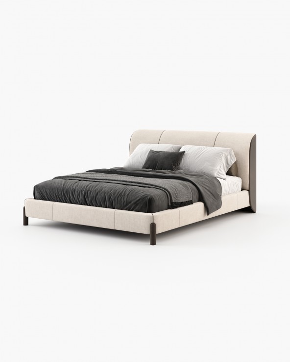 Gray Bed