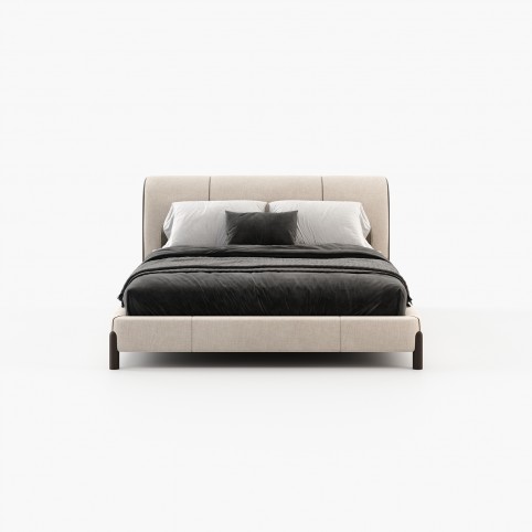 Gray Bed