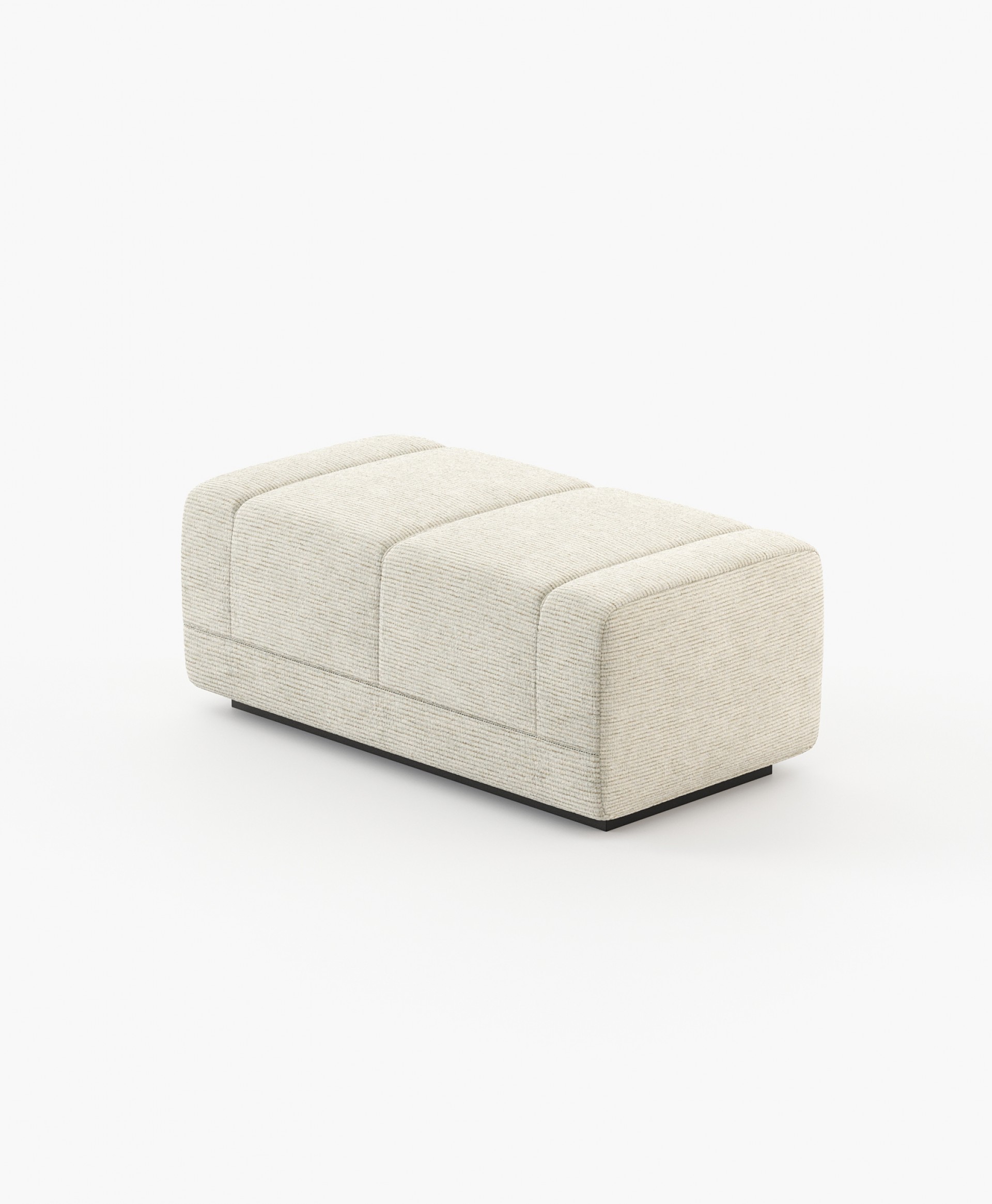 Francis Rectangular Pouf