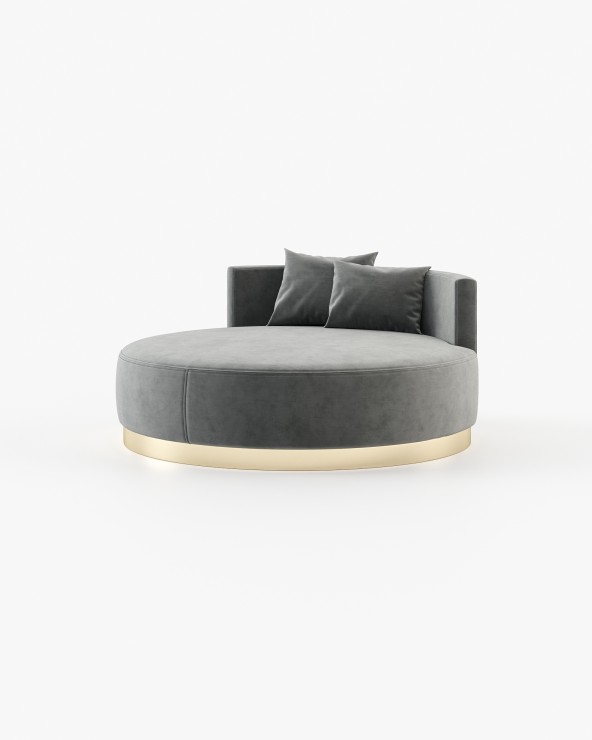 Scarlet Chaise Longue