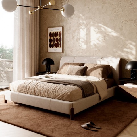 Gray Bed