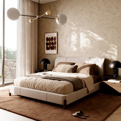 Gray Bed